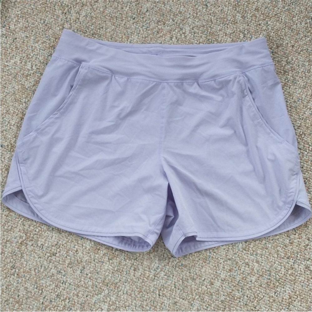 Lands' End Quick Dry Board Swim Shorts 5" Inseam Size 14
